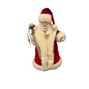 Vtg 1970's Santa Claus Christmas Tree Topper Ceramic Head & Hands Made in Taiwan